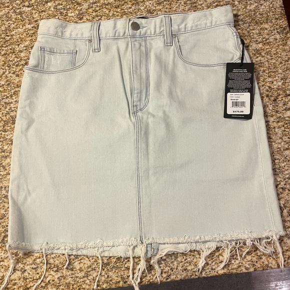 Hudson Jeans light wash denim skirt - Picture 1 of 6